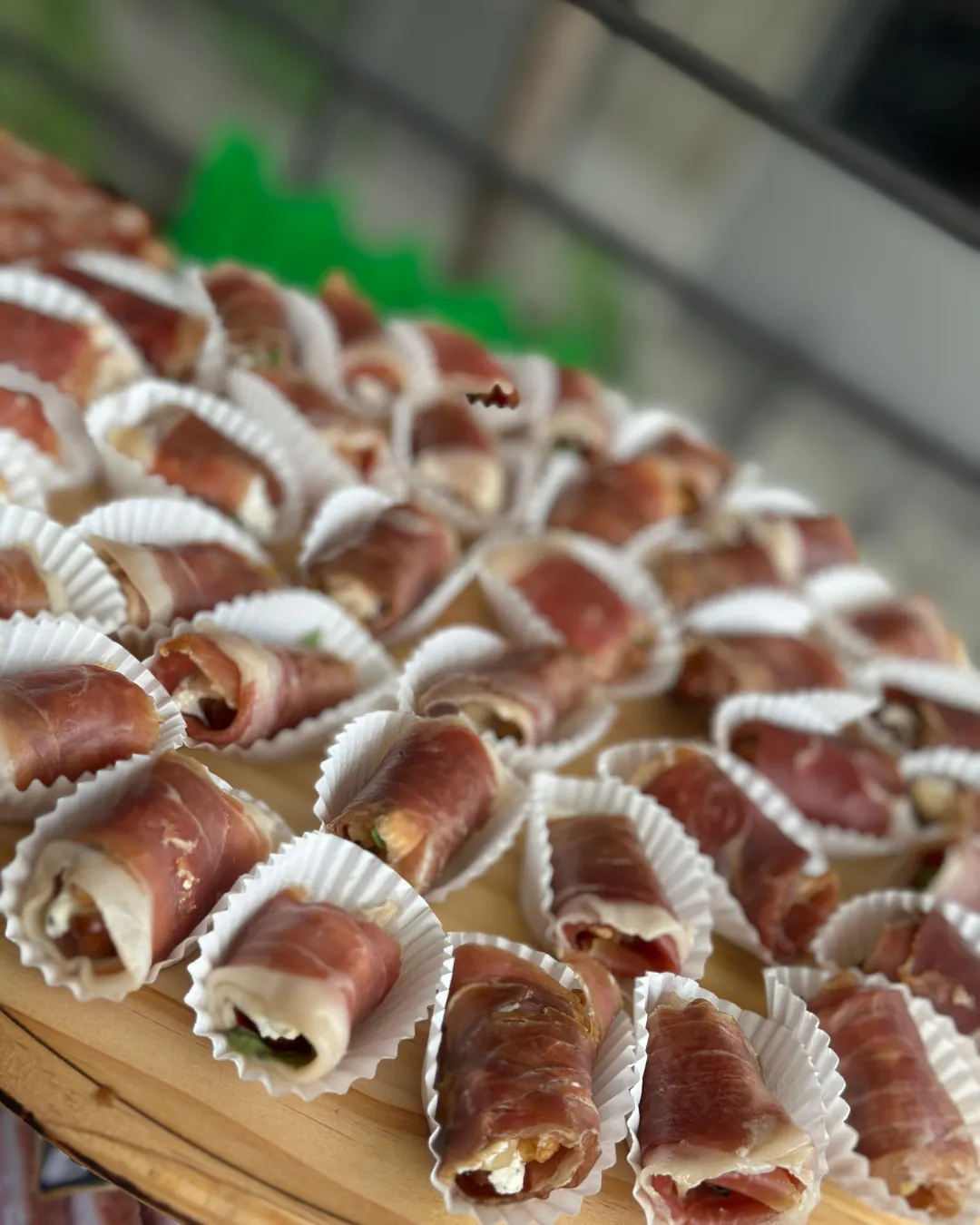 Rotolini (Brochetas de dátil)