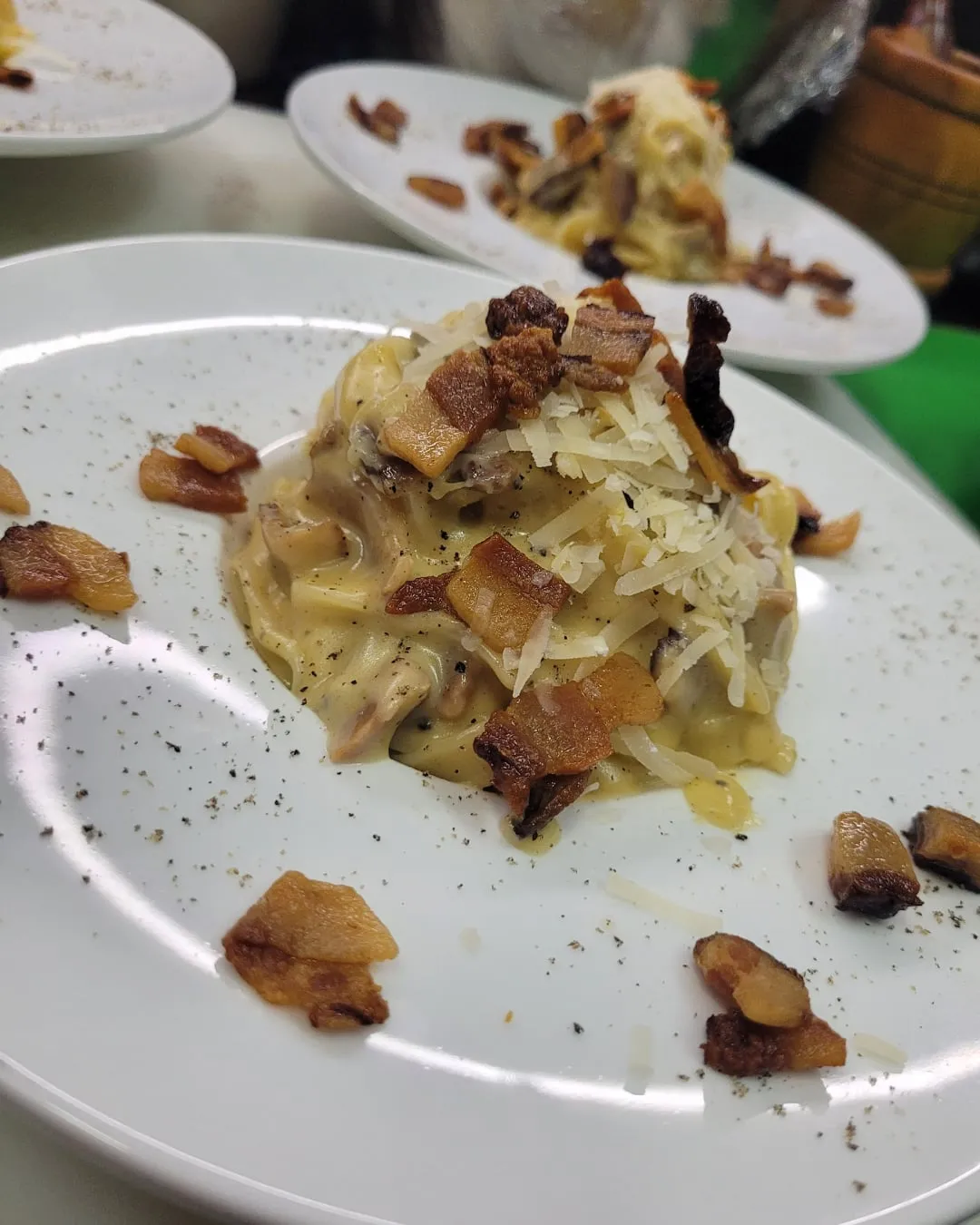 Opción de pasta a la carta, hecha en casa